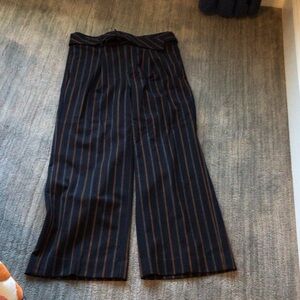 Banana Republic petite women’s wide leg trousers with matching belt